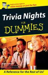 Trivia Nights For Dummies by Alan Lovett, 9780731405947