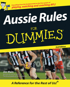 Aussie Rules For Dummies by Jim Maine, 9780731405954