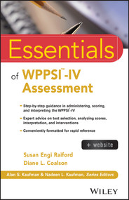 Essentials of WPPSI-IV Assessment by Susan Engi Raiford, Diane L. Coalson, 9781118380628