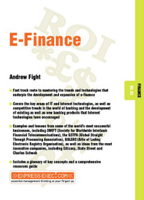 E-Finance (Finance 05.03) by Andrew Fight, 9781841123318