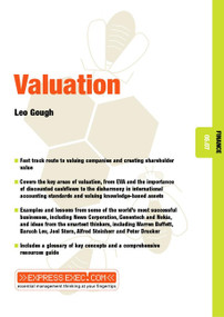 Valuation (Finance 05.07) by Leo Gough, 9781841123356