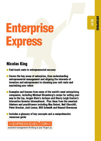 Enterprise Express (Enterprise 02.01) by Nicholas King, 9781841123660