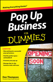 Pop-Up Business For Dummies by Dan Thompson, 9781118443491