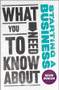 What You Need to Know about Starting a Business by Kevin Duncan, 9780857082046