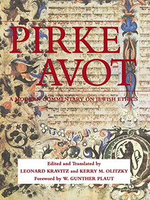 Pirke Avot: A Modern Commentary on Jewish Ethics by Behrman House, 9780807404805