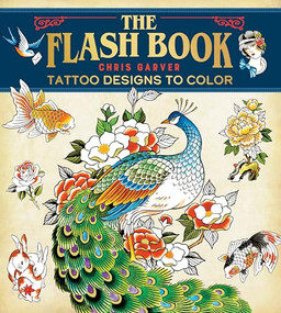 Flash Book (Hand-Drawn Tattoos to Color) by Chris Garver, 9781684620777