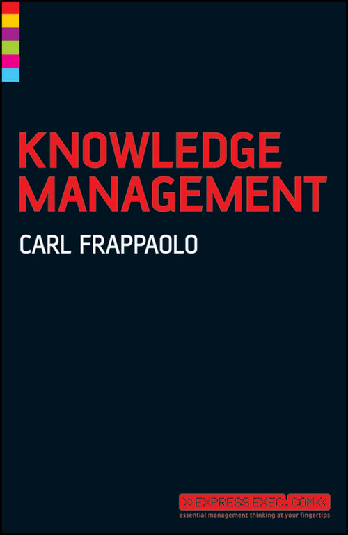 Knowledge Management by Carl Frappaolo, 9781841127057