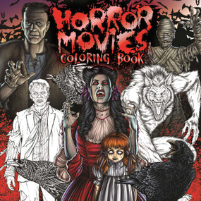 Horror Movies Adult Coloring Book by IglooBooks, Maurizio  Campidelli, 9781837714940