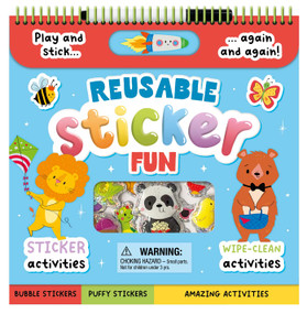 Reusable Sticker Fun (With Wipe-Clean and Sticker Activities) by IglooBooks, Malu Lenzi, 9781837955169