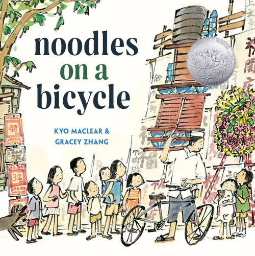 Noodles on a Bicycle ((Caldecott Honor Book)) - 9780593706091 by Kyo Maclear, Gracey Zhang