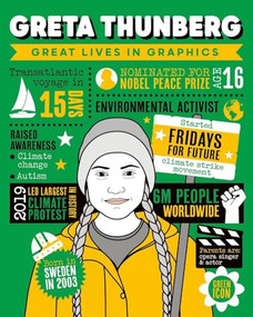 Great Lives in Graphics: Greta Thunberg by Button Books, 9781787081468