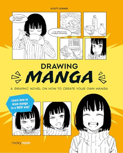 Drawing Manga (A Graphic Novel on How to Create Your Own Manga) by Eliott Lerner, 9798888142257