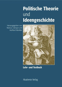 Politische Theorie und Ideengeschichte (Lehr- und Textbuch) (German Edition) by Herfried Münkler, Marcus Llanque, 9783050029542