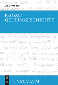 Anekdota (Geheimgeschichte des Kaiserhofs von Byzanz. Griechisch - Deutsch) (German Edition) by Prokop, Otto Veh, 9783050054230