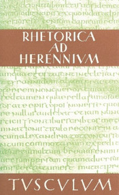 Rhetorica ad Herennium (Lateinisch - Deutsch) (German Edition) by Theodor Nüßlein, 9783050055428