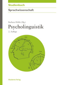 Psycholinguistik (German Edition) by Barbara Höhle, 9783050059204