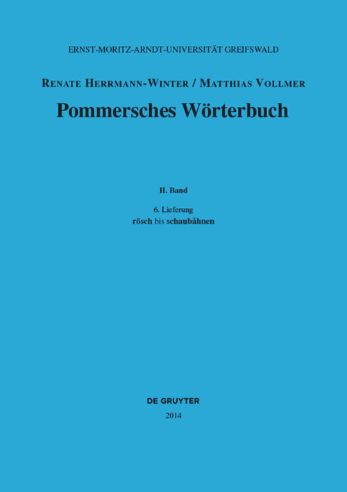 rösch bis schaubåhnen (German Edition) by Renate Herrmann-Winter, Matthias Vollmer, 9783050065038