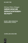 Bibliographie. Einleitung. Syntax (German Edition) by Michael Meier-Brügger, 9783110125504