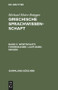 Wortschatz. Formenlehre. Lautlehre. Indizes (German Edition) by Michael Meier-Brügger, 9783110135268