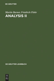 Analysis II (German Edition) by Martin Barner, Friedrich Flohr, 9783110150346