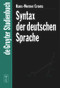 Syntax der deutschen Sprache (German Edition) by Hans-Werner Eroms, 9783110156669
