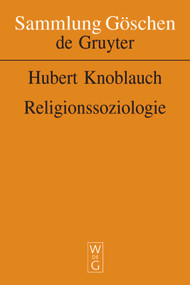 Religionssoziologie (German Edition) by Hubert Knoblauch, 9783110163476