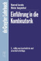 Einführung in die Kombinatorik (German Edition) by Konrad Jacobs, Dieter Jungnickel, 9783110167276