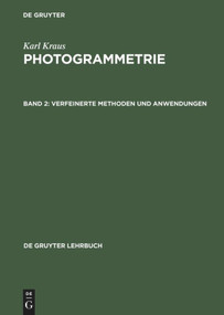 Verfeinerte Methoden und Anwendungen (German Edition) by Karl Kraus, Josef Jansa, Helmut Kager, 9783110181630