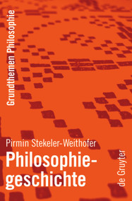 Philosophiegeschichte (German Edition) by Pirmin Stekeler-Weithofer, 9783110185560