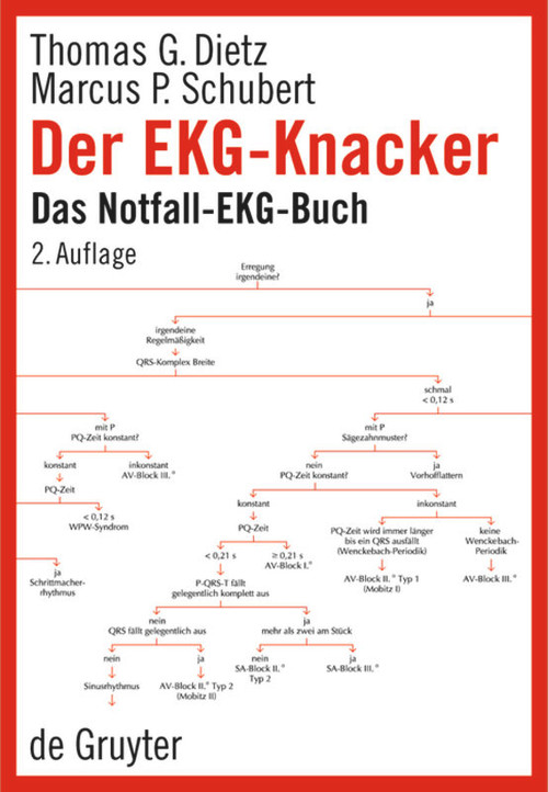 Der EKG-Knacker (Das Notfall-EKG-Buch) (German Edition) by Thomas Dietz, Marcus P. Schubert, 9783110190595