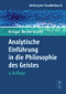 Analytische Einführung in die Philosophie des Geistes (German Edition) by Ansgar Beckermann, 9783110204247