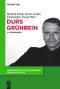 Durs Grünbein (A Companion) by Michael Eskin, Karen Leeder, Christopher Young, 9783110227949