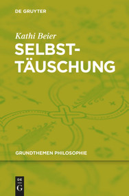 Selbsttäuschung (German Edition) by Kathi Beier, 9783110229318