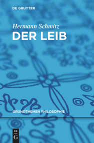 Der Leib (German Edition) by Hermann Schmitz, 9783110250985