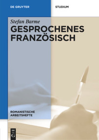 Gesprochenes Französisch (German Edition) by Stefan Barme, 9783110274721