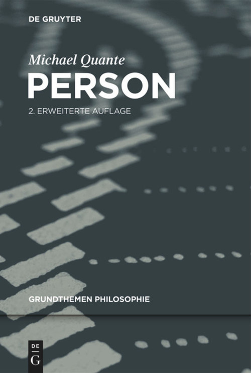 Person (German Edition) by Michael Quante, 9783110279467