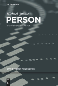 Person (German Edition) by Michael Quante, 9783110279467
