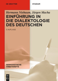 Einführung in die Dialektologie des Deutschen (German Edition) by Hermann Niebaum, Jürgen Macha, 9783110333862