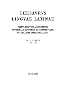recido - reddo (Latin Edition) by Internationale Thesauruskommission, 9783110345803