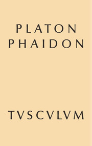 Phaidon (Griechisch und deutsch) (German Edition) by Platon, Franz Dirlmeier, 9783110357042