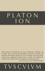 Ion (Griechisch-deutsch) (German Edition) by Platon, Hellmut Flashar, 9783110357059