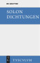 Dichtungen (Sämtliche Fragmente) (German Edition) by Solon, Eberhard Preime, 9783110357721