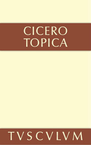 Topica (die Kunst, richtig zu argumentieren. Lateinisch und deutsch) (German Edition) by Marcus Tullius Cicero, Karl Bayer, 9783110360301