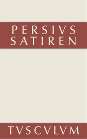 Satiren (Lateinisch - deutsch) (German Edition) - 9783110361117 by Persius, Otto Seel, 9783110361117