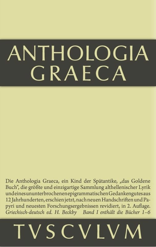 Buch I-VI (German Edition) by Hermann Beckby, 9783110362121