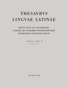 navalis - nebel (Latin Edition) by Thesaurusbüro München, Internationale Thesaurus-Kommission, 9783110365429