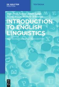Introduction to English Linguistics - 9783110376180 by Ingo Plag, Sabine Arndt-Lappe, Maria Braun, Mareile Schramm, 9783110376180