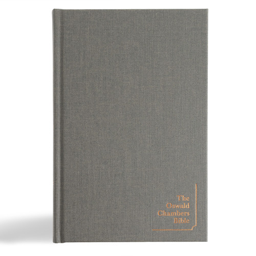 CSB Oswald Chambers Bible, Cloth Over Board (Includes My Utmost for His Highest Devotional and Other Select Works by Oswald Chambers) by CSB Bibles by Holman, 9781087788838
