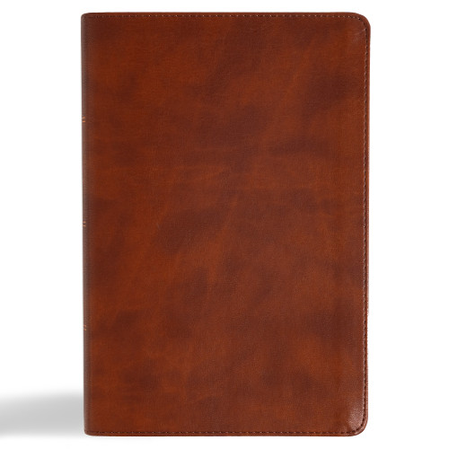 CSB Oswald Chambers Bible, Saddle LeatherTouch (Includes My Utmost for His Highest Devotional and Other Select Works by Oswald Chambers) by CSB Bibles by Holman, 9798384509264