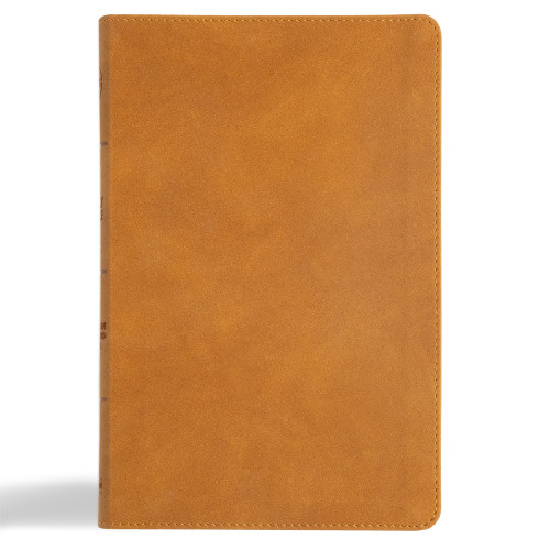 CSB Thinline Bible, Digital Study Edition, Camel SuedeSoft LeatherTouch by CSB Bibles by Holman, 9798384509424